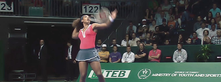 TEB BNP PARiBAS WTA SERENA WILLIAMS